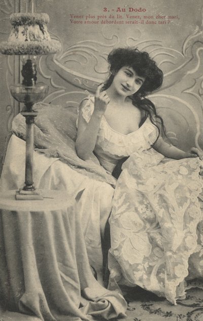 Beckoning girl by French Photographer